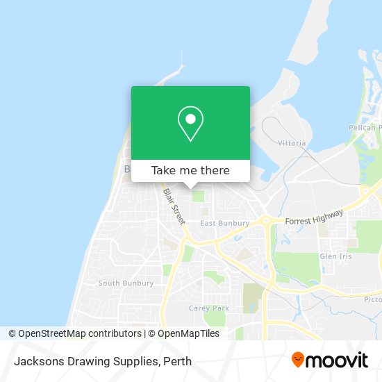 Jacksons Drawing Supplies map