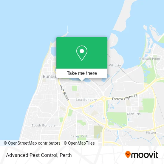 Advanced Pest Control map