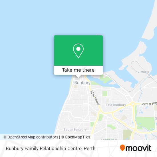 Bunbury Family Relationship Centre map