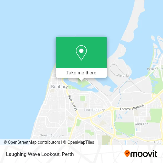 Mapa Laughing Wave Lookout