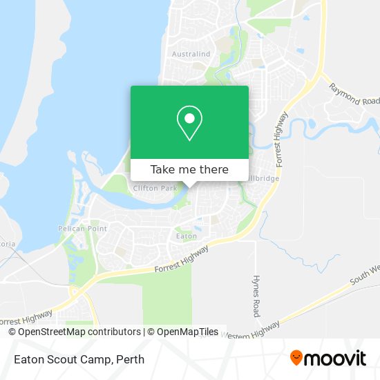 Eaton Scout Camp map