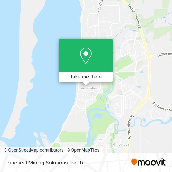 Mapa Practical Mining Solutions