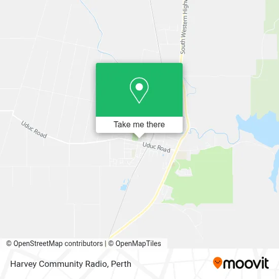 Mapa Harvey Community Radio