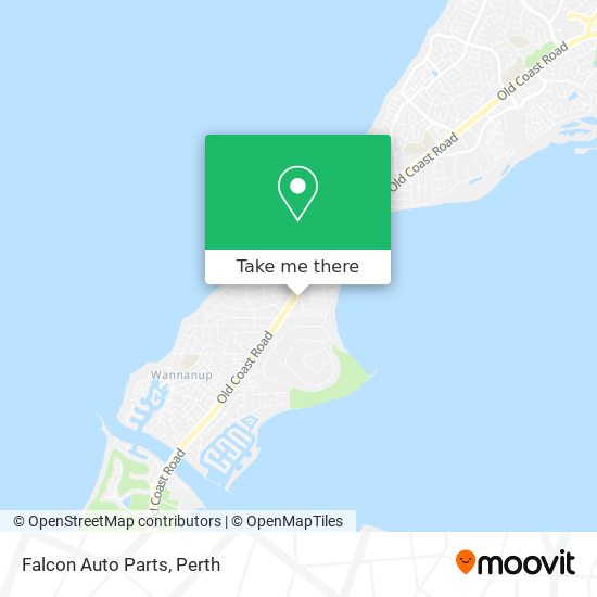 Falcon Auto Parts map