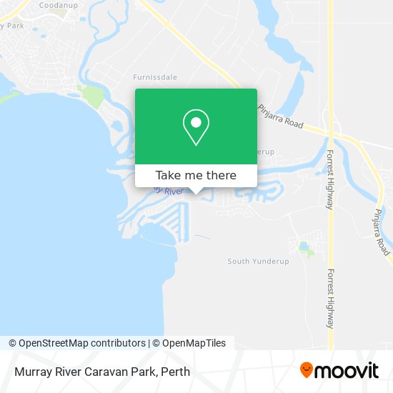 Murray River Caravan Park map