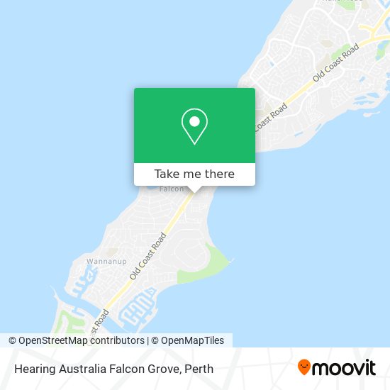 Hearing Australia Falcon Grove map