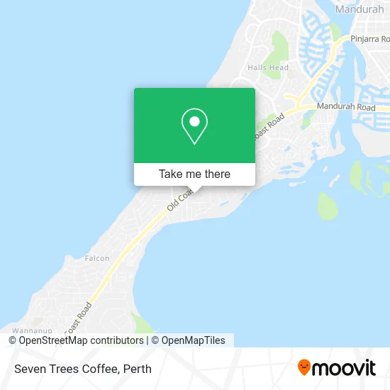 Mapa Seven Trees Coffee