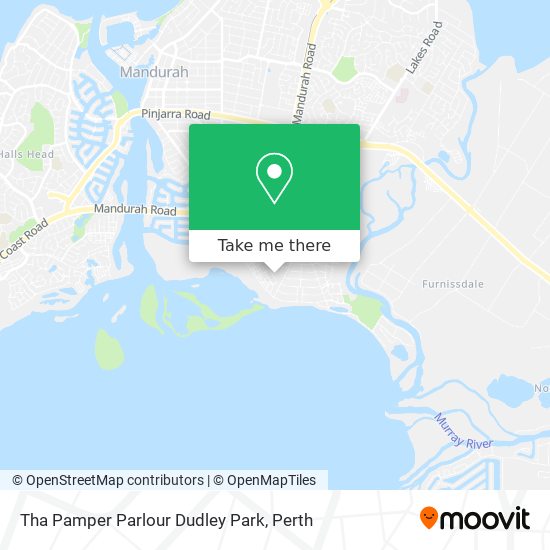 Tha Pamper Parlour Dudley Park map