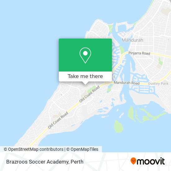 Mapa Brazroos Soccer Academy