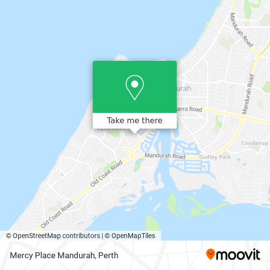 Mercy Place Mandurah map