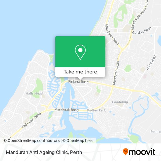 Mandurah Anti Ageing Clinic map