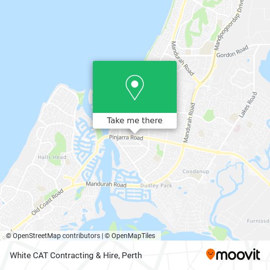 Mapa White CAT Contracting & Hire