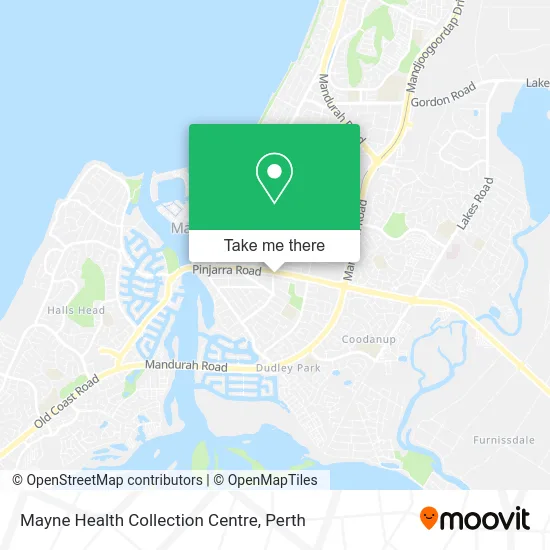 Mapa Mayne Health Collection Centre