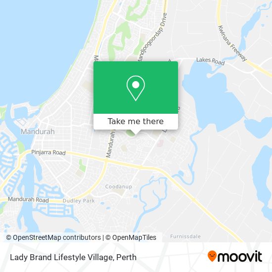 Lady Brand Lifestyle Village map