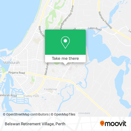 Belswan Retirement Village map