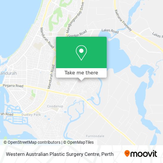Western Australian Plastic Surgery Centre map