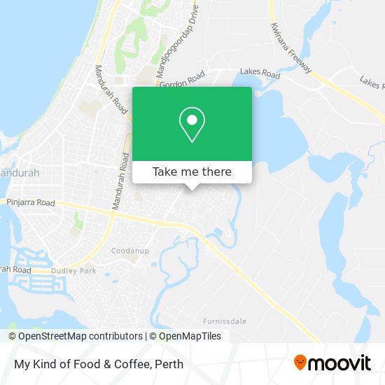 My Kind of Food & Coffee map