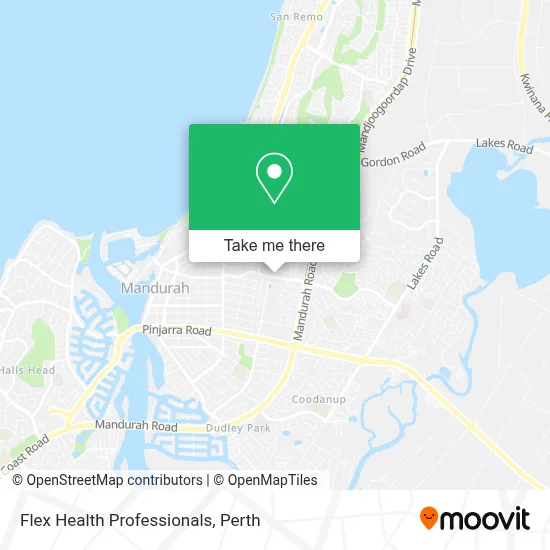 Mapa Flex Health Professionals