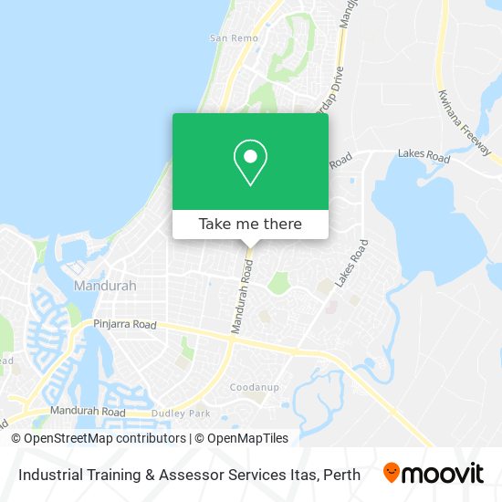 Industrial Training & Assessor Services Itas map
