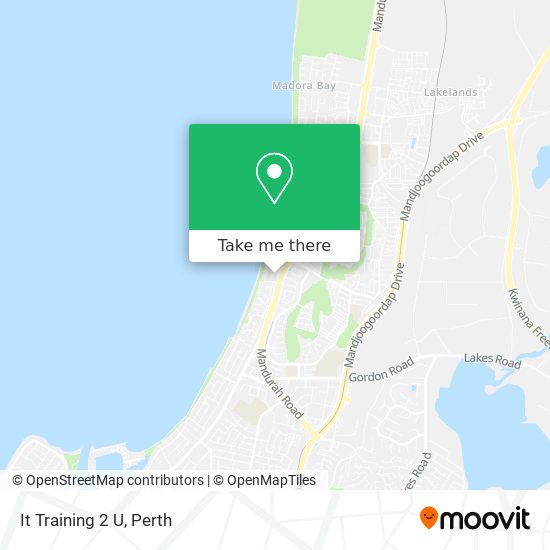 It Training 2 U map