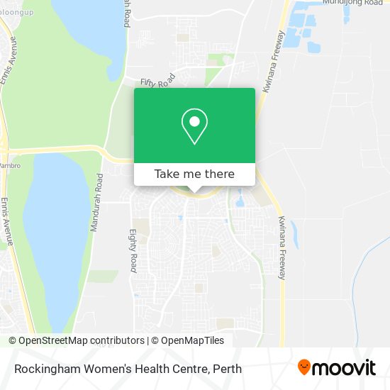 Rockingham Women's Health Centre map