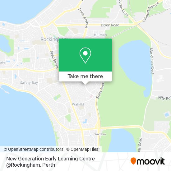 New Generation Early Learning Centre @Rockingham map