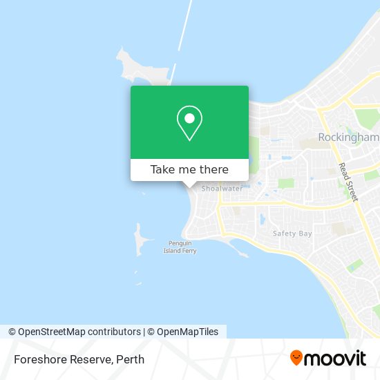 Foreshore Reserve map