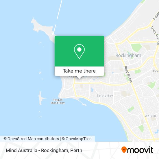 Mind Australia - Rockingham map