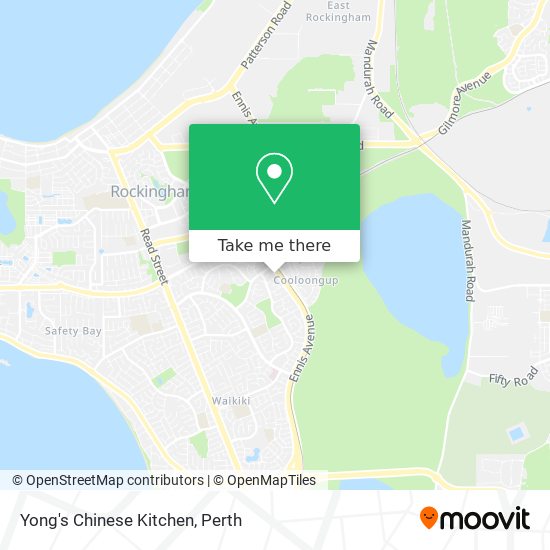 Yong's Chinese Kitchen map
