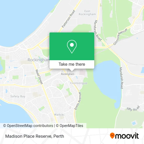 Mapa Madison Place Reserve