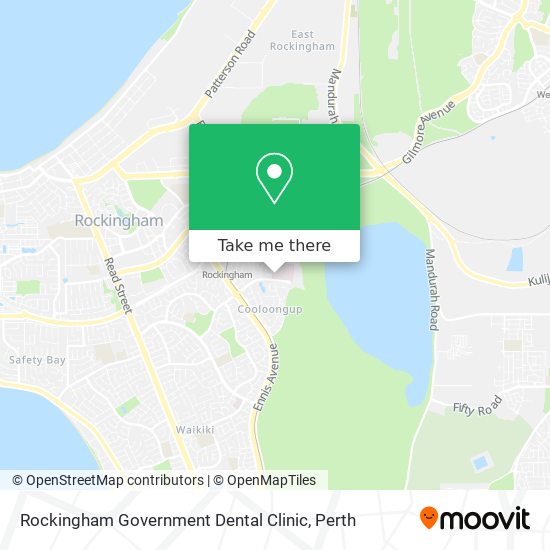 Rockingham Government Dental Clinic map