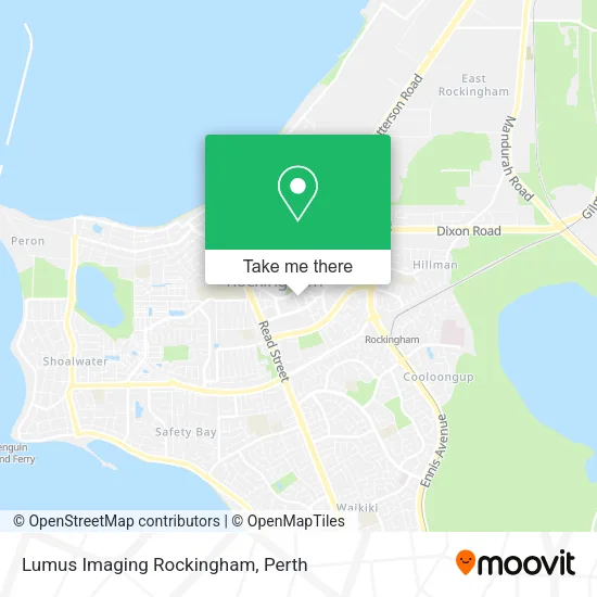 Mapa Lumus Imaging Rockingham