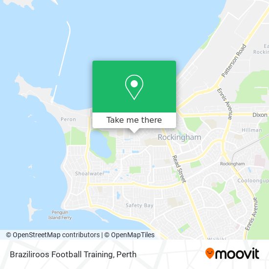 Braziliroos Football Training map