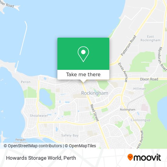 Howards Storage World map