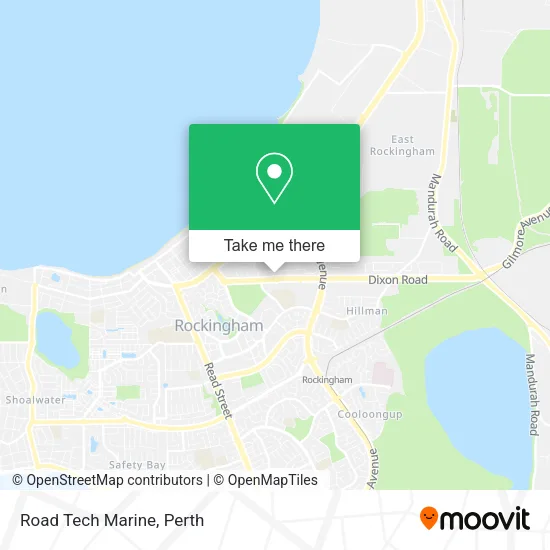 Road Tech Marine map