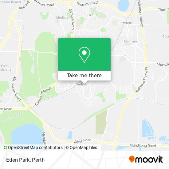 Eden Park map