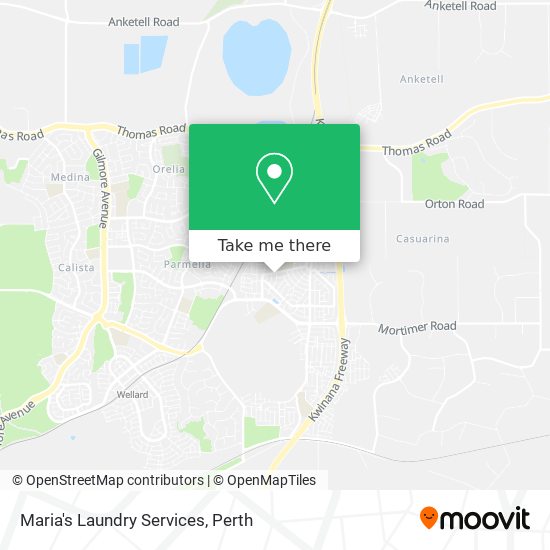 Maria's Laundry Services map