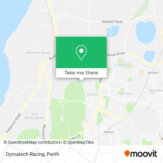 Dymatech Racing map