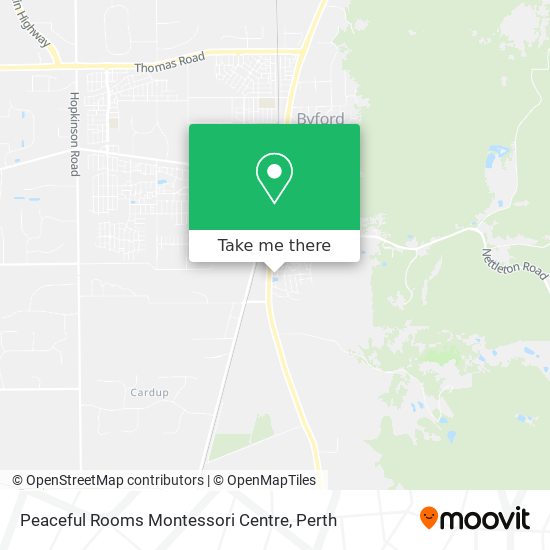 Peaceful Rooms Montessori Centre map