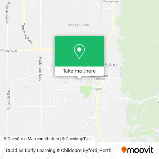 Cuddles Early Learning & Childcare Byford map