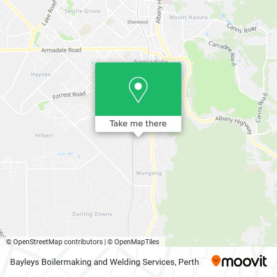 Bayleys Boilermaking and Welding Services map