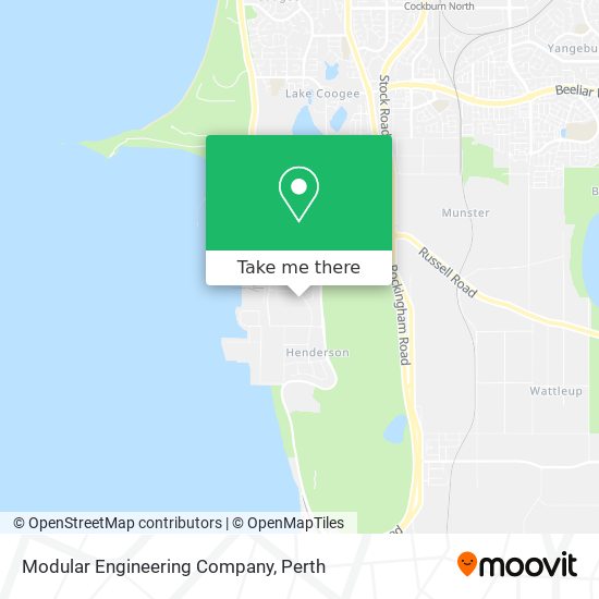 Modular Engineering Company map