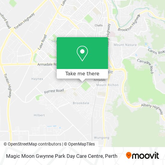 Magic Moon Gwynne Park Day Care Centre map