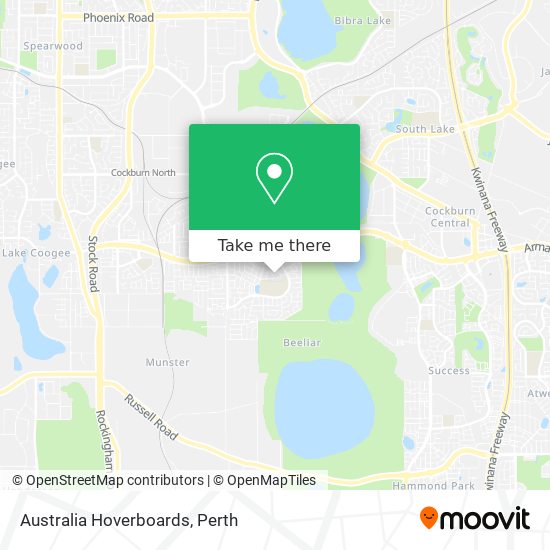 Australia Hoverboards map