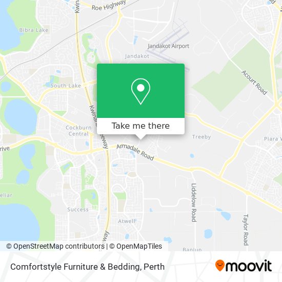 Comfortstyle Furniture & Bedding map