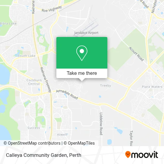 Mapa Calleya Community Garden