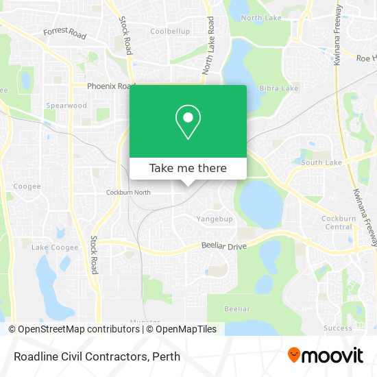 Roadline Civil Contractors map