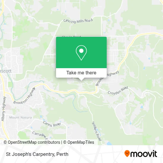 Mapa St Joseph's Carpentry