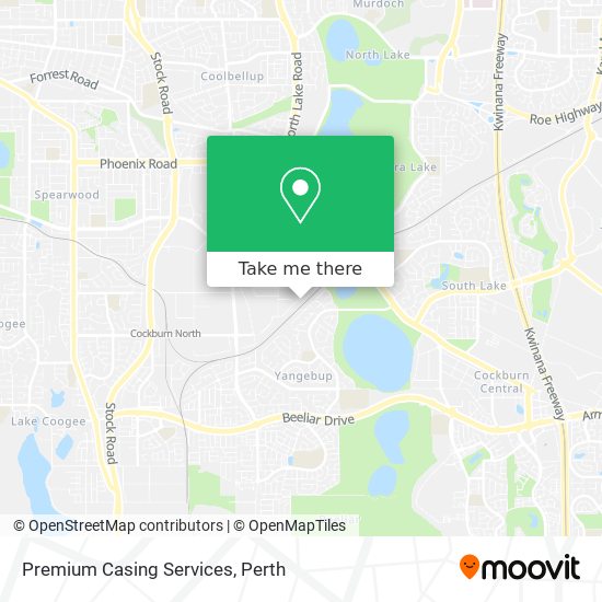 Premium Casing Services map
