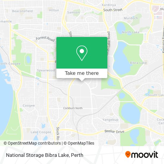 How to get to National Storage Bibra Lake by Bus or Train?
